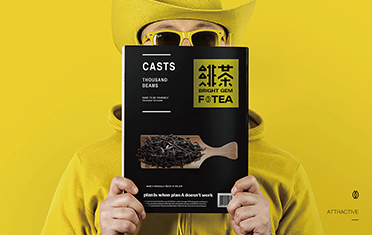 惠州绯茶品牌设计